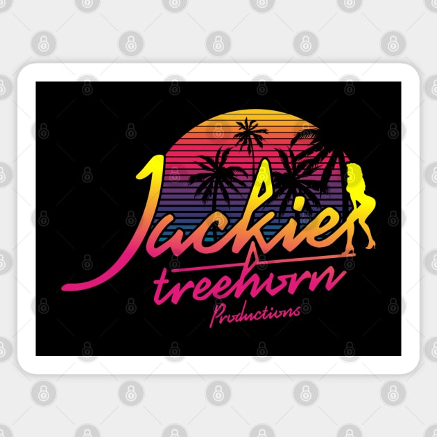Jackie Treehorn Production - The Big Lebowski Sticker by MIKOLTN